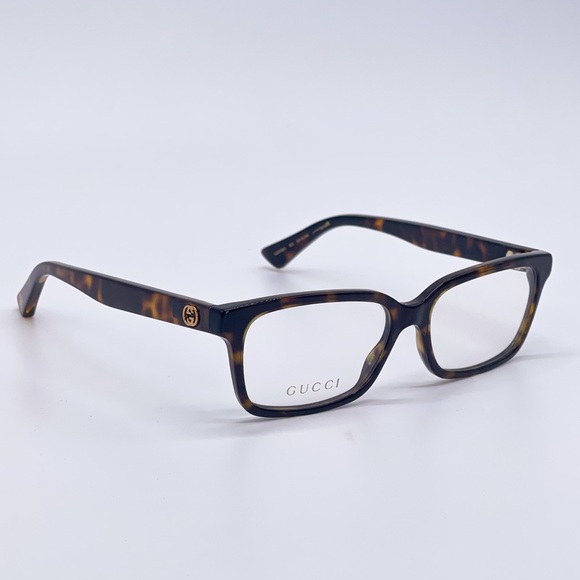 NEW GUCCI GG0168O 002 EYEGLASSES GUCCI GG01680 HAVANA - Picture 9 of 13